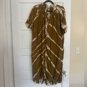 Young Fabulous and Broke tie dye cotton dress